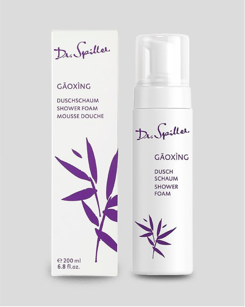 Пінка для душу з жасмином, лічі та олією перили Gaoxing Shower Foam Dr. Spiller 200 ml