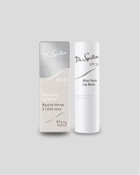 Бальзам для губ з SPF 20 для щоденного захисту Aloe Vera Lip Balm SPF 20 Dr. Spiller 4.5g