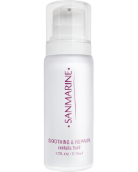 SANMARINE Відновлюючий флюїд для обличчя з центеллою. Soothing&repair centella fluid 50 мл.
