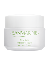 SANMARINE Себорегулирующий крем для лица. Oily skin sebcontrol cream anti-acne 50 мл.