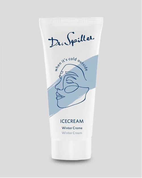 Захисний крем для обличчя з вітаміном D для зимового догляду Ice Cream Dr. Spiller 100 ml