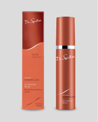 Лёгкий сонцезахисний флюїд для обличчя Summer Glow Sun Sensitive Serum SPF 30 Dr. Spiller 50ml