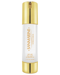 SANMARINE Крем для обличчя зі стовбуровими клітинами яблука. Anti-age face cream with appe stem cells 50 мл.