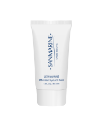 SANMARINE Антиоксидантна гель маска для обличчя. Ultramarine antioxidant hyaluron mask 50 мл.