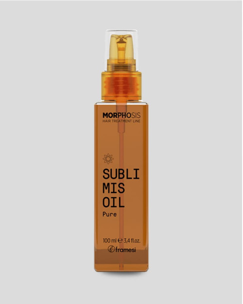 Зволожуюча олія для блиску та м'якості волосся MORPHOSIS SUBLIMIS OIL PURE FRAMESI 100 мл.