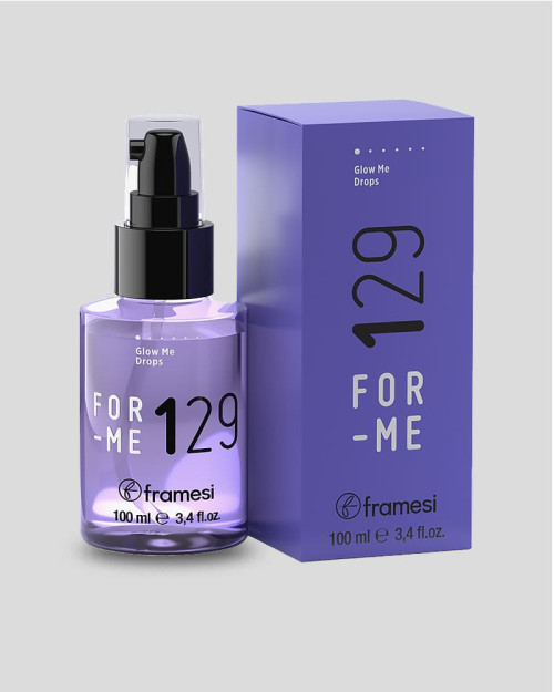 Ультралегка сироватка для блиску волосся FOR-ME 129 GLOW ME DROPS FRAMESI 100 мл.