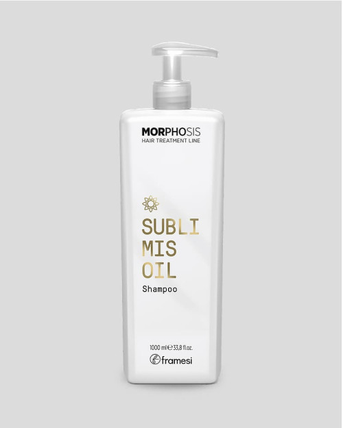 Відновлюючий та зволожуючий шампунь для волосся MORPHOSIS SUBLIMIS OIL SHAMPOO FRAMESI 1000 мл.