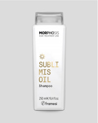 Восстанавливающий и увлажняющий шампунь для волос MORPHOSIS SUBLIMIS OIL SHAMPOO FRAMESI 250 мл.