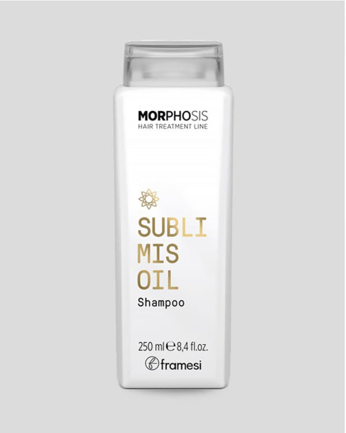 Відновлюючий та зволожуючий шампунь для волосся MORPHOSIS SUBLIMIS OIL SHAMPOO FRAMESI 250 мл.