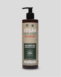 Нормалізуючий шампунь для жирної шкіри голови Envie Vegan Hair Care Balancing Shampoo 500 мл.