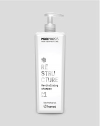 Глибоко відновлювальниий шампунь MORPHOSIS RESTRUCTURE REVITALISING SHAMPOO STEP 1 FRAMESI 1000 мл.