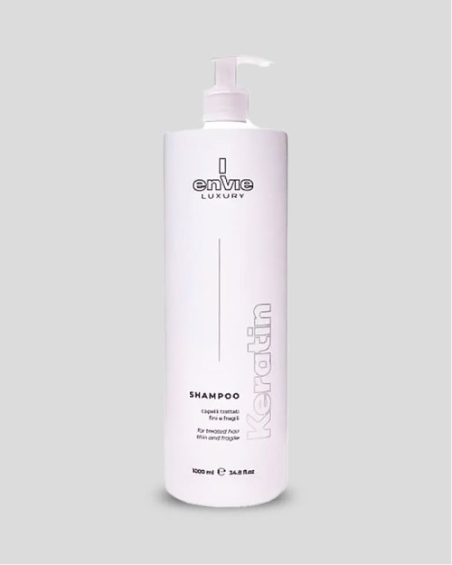 Шампунь для пошкодженого волосся з кератином Envie Luxury Keratin Shampoo 1000 мл.
