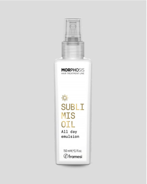 Емульсія миттєвої дії для шовковистого волосся MORPHOSIS SUBLIMIS OIL ALL DAY EMULSION FRAMESI 150 мл.
