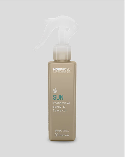 Спрей з УФ-фільтрами MORPHOSIS SUN PROTECTIVE SPRAY & LEAVE-IN ALGA NORI FRAMESI 150 мл.