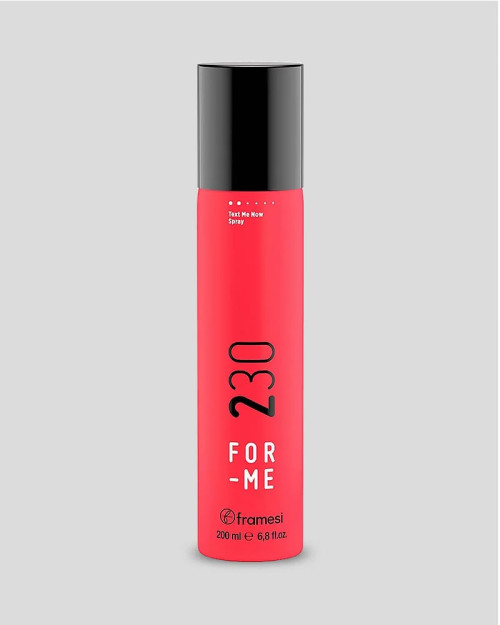 Спрей для фіксації зачіски FOR-ME 230 TEXT ME NOW SPRAY FRAMESI 200 мл.