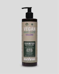 Шампунь для объема тонких и ломких волос с протеинами риса Envie Vegan Volume Shampoo Rice Proteins 500 мл.