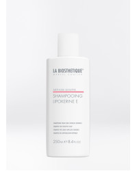LA BIOSTHETIQUE Успокаивающий шампунь для чувствительных волос и чувствительной кожи головы, уплотняющий структуру волос. Shampooing Lipokerine E 250 мл