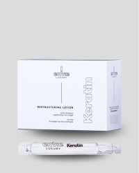 Лосьйон з кератином для відновлення волосся Envie Keratin Restructuring Lotion 10х10 мл.