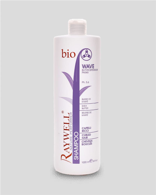 Шампунь для кучерявого волосся Bio Wave Curled Hair Shampoo pH 5.6. 1000 мл. Raywell